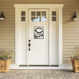 Littlearth NFL Chicago Bears Metal Team Sign, Black, 14" x 11"