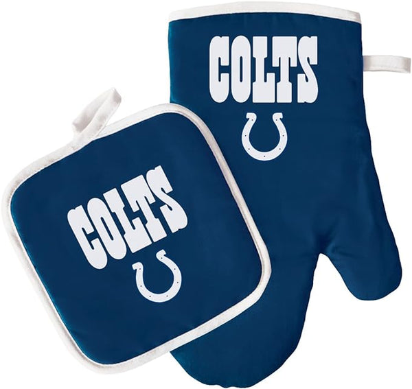 NFL Indianapolis Colts Oven Mitt and Pot Holder Set