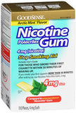 GoodSense Nicotine Polacrilex Uncoated Gum 4 mg (nicotine), Mint Flavor, Stop Smoking Aid, 110 Count, Exp 11/2026