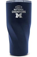 Michigan Wolverines 2023 College Football National Champions 20 OZ Stainless Steel Morgan Tumbler - Blue