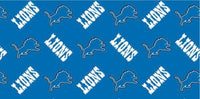 NFL Wrapping Paper - Detroit Lions (12 x 30"x20" Sheets)