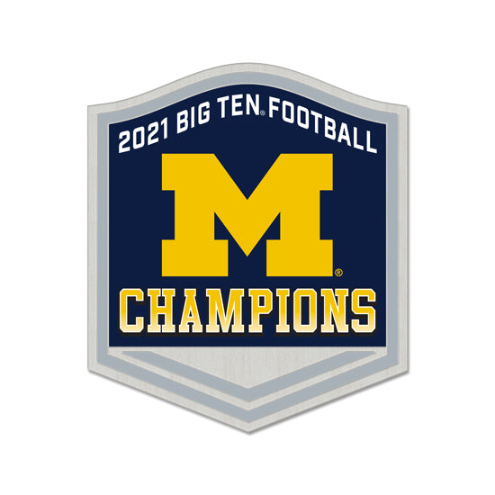 Wincraft University of Michigan 2021 Football Big Ten Champions Lapel –  Midwest Discounters