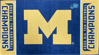 Wincraft University of Michigan Football 2022 Big Ten Champions Towel